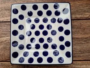 Teller / Platte 20x20 cm, Tradition 28, BSN m-091^Bunzlauer Keramik Best