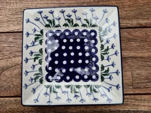 Teller / Platte 20x20 cm, Tradition 11, BSN m-075^Bunzlauer Keramik Hot