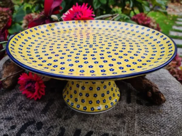 Tortenplatte auf Fuß, Ø29cm, 13cm, Trad.20, BSN 14874^Bunzlauer Keramik Best