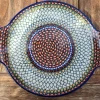 Tortenplatte, ca. Ø 33/30 cm, Unikat 1 - BSN 21735^Bunzlauer Keramik Hot