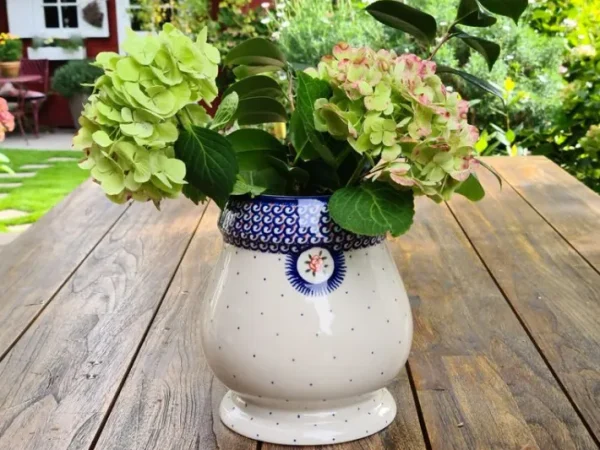 Vase, 22 cm hoch, Ø 13 cm, Unikat 3, BSN m-673^Bunzlauer Keramik Discount