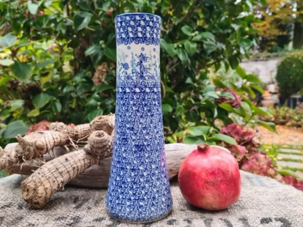 Vase, ca. 25 cm, Floral Party^Bunzlauer Keramik Fashion
