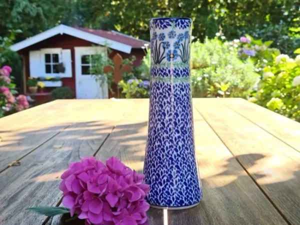 Vase, ca. 25 cm, Forget me not, BSN J-4698^Bunzlauer Keramik Fashion