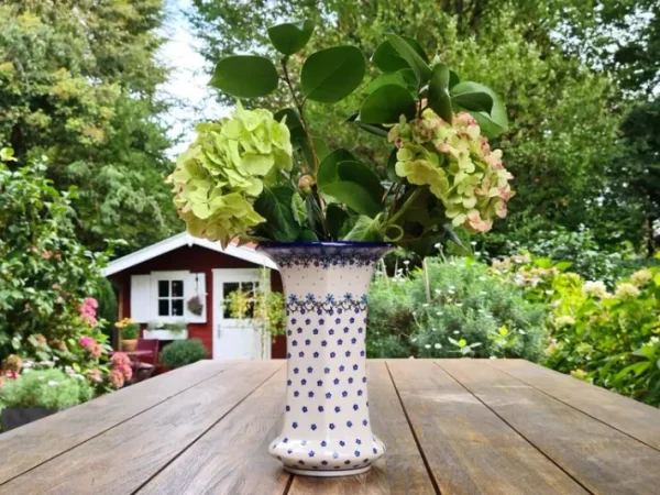 Vase, ca. 24 cm hoch, Fleur Delicate, BSN J-4701^Bunzlauer Keramik Hot