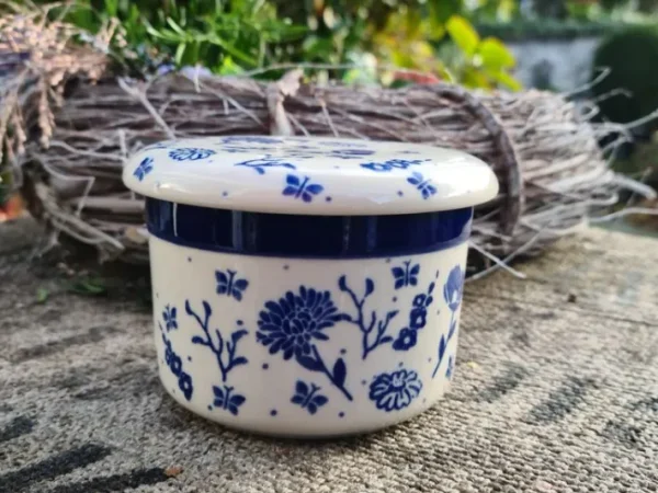 Wasser-Butterdose, Flower Festival^Bunzlauer Keramik Sale