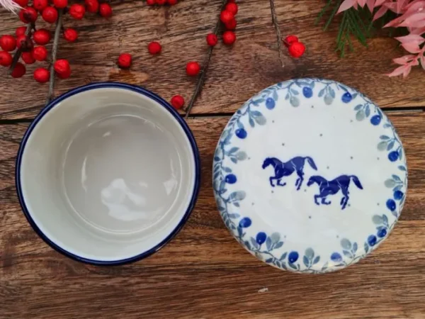 Wasser-Butterdose, Horse^Bunzlauer Keramik Outlet