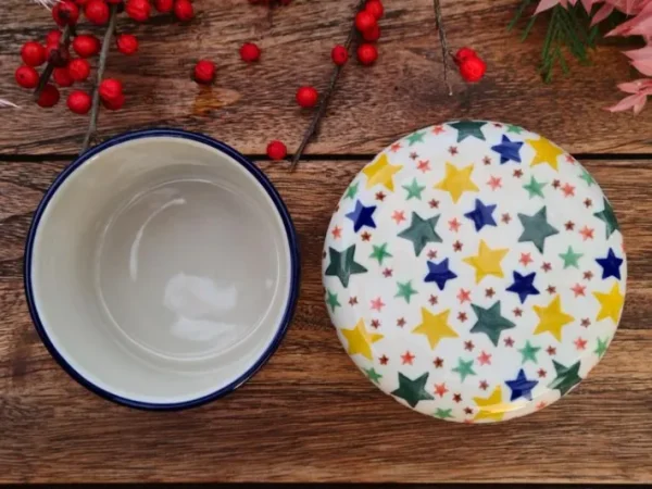 Wasser-Butterdose, Sterne^Bunzlauer Keramik Fashion