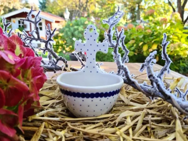 Weihwasserbecken, Höhe 14 cm, Tradition 26, Bunzlauer Geschirr^Bunzlauer Keramik Discount