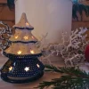 Windlicht Tannenbaum, 15 cm, Unikat 18, BSN U-103^Bunzlauer Keramik Fashion
