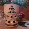 Windlicht Weihnachtsbaum, Tradition 28, BSN m-557^Bunzlauer Keramik New