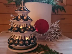 Windlicht Weihnachtsbaum, Tradition 10 - BSN 1593^Bunzlauer Keramik Outlet