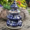 Windlicht Weihnachtsbaum, Tradition 6, günstige Keramik - BSN 0850^Bunzlauer Keramik Online