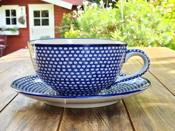 XXL Einzelstück! Tasse mit Untertasse, 4 l Vol., Tradition 4 - BSN 6419^Bunzlauer Keramik Fashion