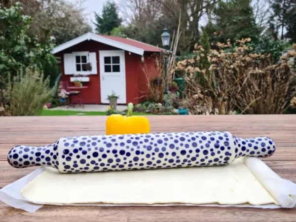XXL Teigrolle / Kuchenrolle, 45cm, Crazy Dots, BSN A-1631^Bunzlauer Keramik Best