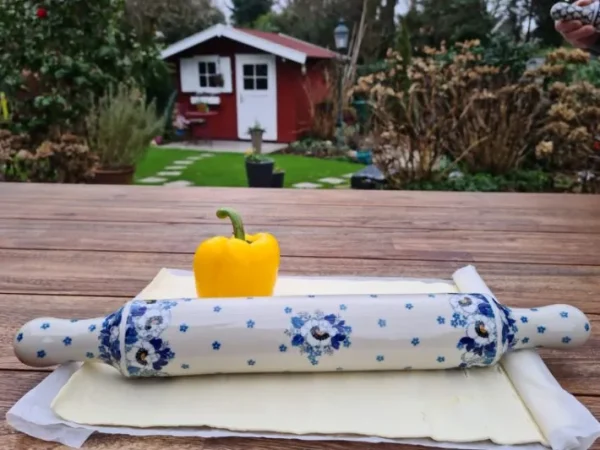 XXL Teigrolle / Kuchenrolle, 45cm, Lady^Bunzlauer Keramik Discount