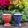 Yin und Yang, 2er Set Eierbecher^Bunzlauer Keramik Best