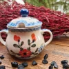 Zuckerdose, 200 ml, Tradition 53, polish pottery - BSN 22142^Bunzlauer Keramik Outlet
