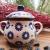 Zuckerdose, 200 ml, Tradition 39 polish pottery - BSN 22143^Bunzlauer Keramik Clearance