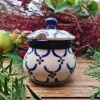 Zuckerdose, Vol. 100ml, 9 cm, Tradition 25, BSN U-051^Bunzlauer Keramik Fashion