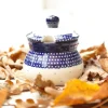 Zuckerdose, Vol. 100ml, 9 cm, Unikat 18, BSN s-602^Bunzlauer Keramik Fashion
