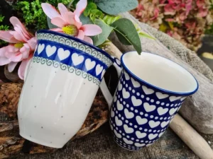 Zweisamkeit, 2er Set Pott, ca. 450 ml, Höhe 12 cm, BSN J-4649^Bunzlauer Keramik Sale