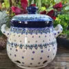 Zwiebeltopf, 3500 ml, 23 x 22 cm, Royal Blue^Bunzlauer Keramik Discount