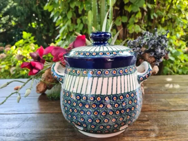 Zwiebeltopf, 1500 ml, 18,5 x 19 cm, Tradition 1 - BSN 0287^Bunzlauer Keramik Clearance