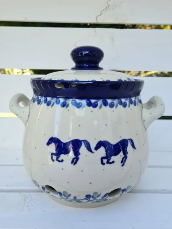 Zwiebeltopf, 1500 ml, Horse^Bunzlauer Keramik Online