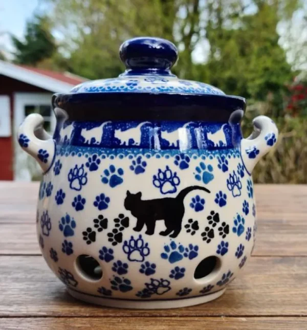 Zwiebeltopf, 1500 ml, Katze- BSN A-0066^Bunzlauer Keramik Best
